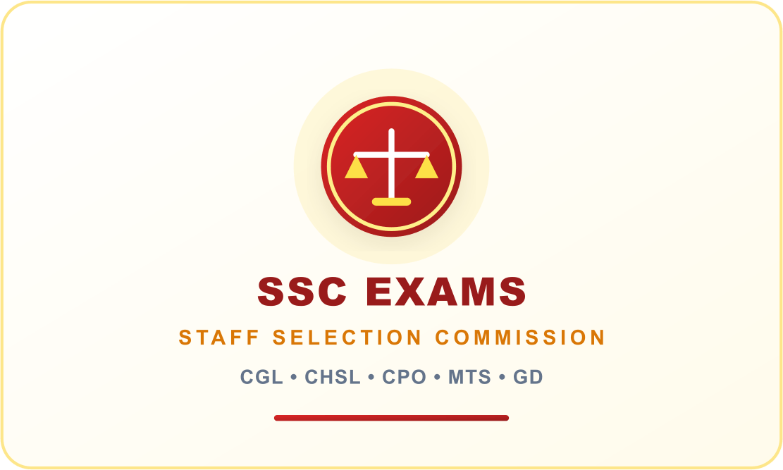 SSC CGL, CHSL, CPO & MTS